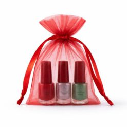 Organza zakje maat 5 rood