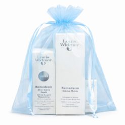 Organza zakje maat 9 lichtblauw