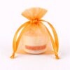 Organza zakjes maat 3 oranje